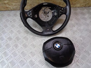 КОМПЛЕКТ ПОДУШЕК БЕЗОПАСНОСТИ НА РУЛЕ M-PACKAGE HEART BMW 5 E39