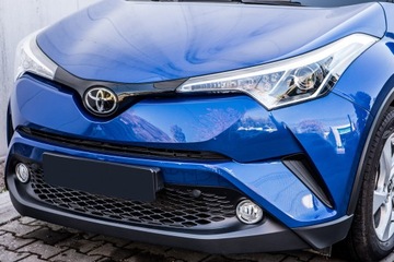 TOYOTA C-HR AX10 2016+ ГАЛОГЕННЫЕ НАКЛАДКИ ПЕРЕДНИЕ ХРОМ