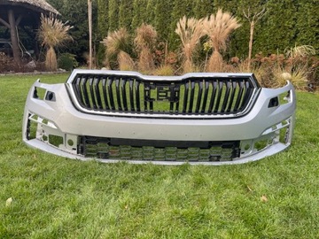 SKODA KODIAQ 565 LIFT ZDERZAK PRZEDNI + ATRAPA PRZÓD ORYGINAŁ