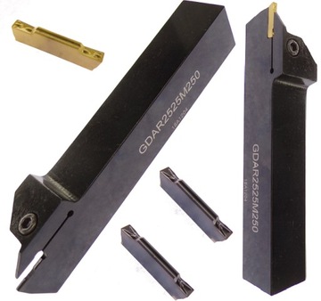 NÓŻ PRZECINAK 2,5MM MGEHR GDAR 2525 + 3 x MGMN 250