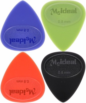 Kostka piórko Meideal Medium 0,8 mm 4 szt ZESTAW