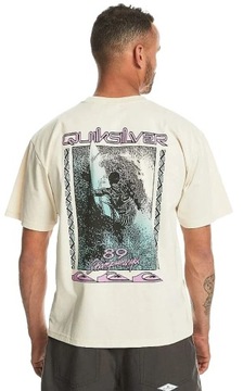 T-shirt Quiksilver Back Flash - WDW0/Birch