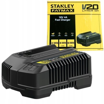 ЗАРЯДНОЕ УСТРОЙСТВО STANLEY FAST 4A 18V FatMax V20 SFMCB14