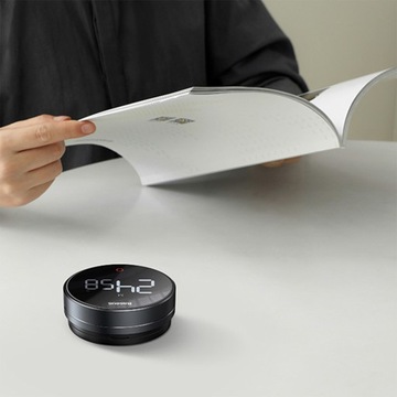 BASEUS МАГНИТНО-ЭЛЕКТРОННЫЙ КУХОННЫЙ ТАЙМЕР ЦИФРОВОЙ светодиодный секундомер HD