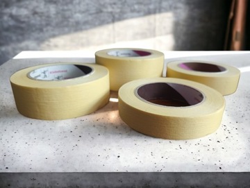 Лента малярная бумажная ГЕРБАНД КАЧЕСТВО точная 25мм 50м ХИТ