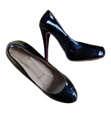 Buty Damskie Szpilki CHRISTIAN LOUBOUTIN Designerskie Italy 38