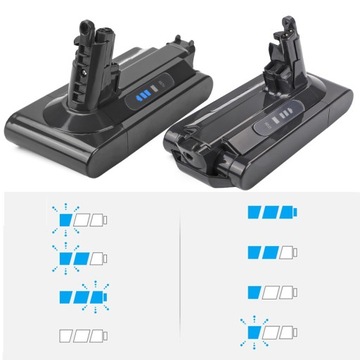 АККУМУЛЯТОР АККУМУЛЯТОР для Dyson V10 6000 мАч 25,2 В с ФИЛЬТРОМ