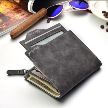 New Design Top Wallet Men Soft Leather wallet with