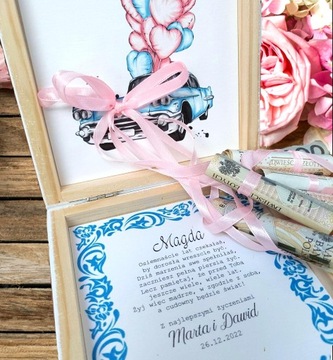 ПОДАРОК ​​НА 18-Й ДЕНЬ РОЖДЕНИЯ * БЕЛАЯ УФ-коробка для денег