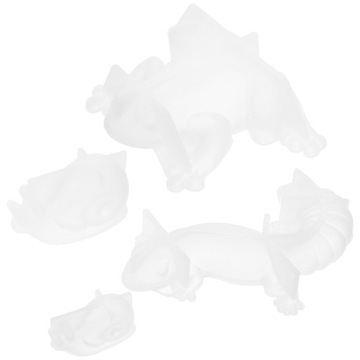 Formy do cukierków silikonowych w kształcie żaby DIY wisiorek z żywicy