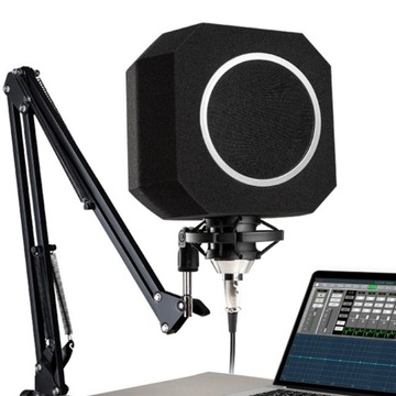 Акустический фильтр экрана микрофона открыт