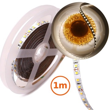 taśma LED profesjonalna 24V 9,6W/m 4000K na metry BIAŁA NEUTRALNA