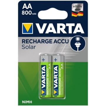 2x AA R6 800 мАч NiMH 1,2 В Солнечная батарея Varta
