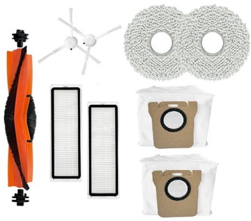 SZCZOTKI FILTRY MOPY WORKI DO XIAOMI MI ROBOT VACUUM X10 PLUS +