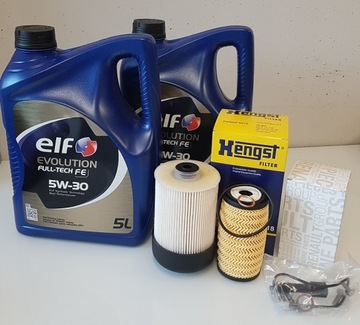 Filtry Elf full-tech FE 5W30 10L Master 2.3+GRATIS