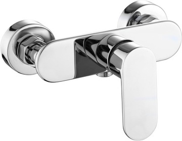 MEXEN CARL ZESTAW PRYSZNICOWY BATERIA MILO CHROM