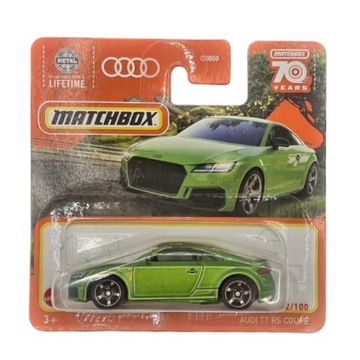 AUDI TT RS COUPE MATCHBOX HLD10 MATTEL