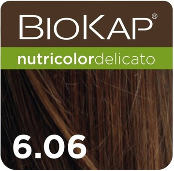 Biokap utricolor delicato 6.06 Dark Blonde 140ml