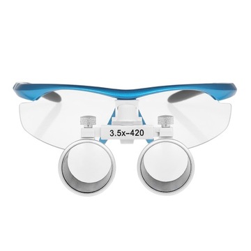 Стоматологические лупы, очки, 3,5 х 420 мм, лупа для стомы