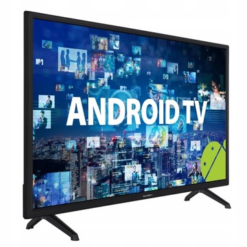 SMART TV Android 24 дюйма HD WiFi DVB-T2 HEVC Netflix 230 В и 12 В