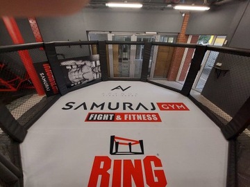 ПРОФЕССИОНАЛЬНЫЙ РИНГ ДЛЯ ММА В НАПОЛЬНОЙ КЛЕТКЕ