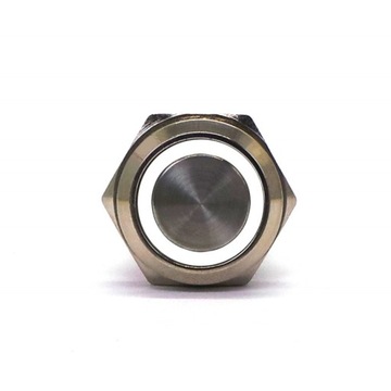 Włącznik On/Off zatrzaskowy LED 18mm Biały