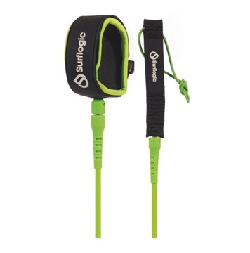 Leash surf Surflogic 2024 Surf Pro Lime - 7.0