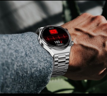 SMARTWATCH Мужские часы с ИНДУКЦИЕЙ РАЗГОВОРОВ 1,5 ДЮЙМА 454x454 ЭКГ PL