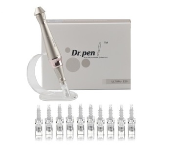 Dermapen E30C MEZOTERAPIA MIKROIGŁOWA +10KARTRIDŻY