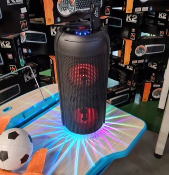 НАБОР КАРАОКЕ-бумбокс ПОРТАТИВНЫЙ AUX MP3-ДИНАМИК LED BT TUBE 750 Вт BLUETOOTH