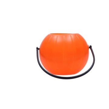 ПЛАСТИКОВОЕ ВЕДРО ДЛЯ ХЭЛЛОУИНСКОЙ ТЫКВЫ 7см 1шт.