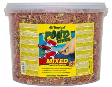 Tropical Pond Sticks Mixed 11l - pokarm dla ryb do Oczka Stawu Pałeczki