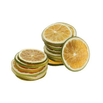 Сушеные дольки зеленого апельсина – 20 шт.