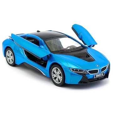 МЕТАЛЛ АВТОМОБИЛЬ BMW i8 МЕТАЛЛИЧЕСКИЙ АВТОМОБИЛЬ МЕТАЛЛ МОДЕЛЬ KINSMART 1:36