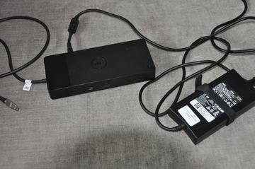 Stacja dokująca Dell WD19-USB-C1 + Oryginalny Zasilacz dell 130 W