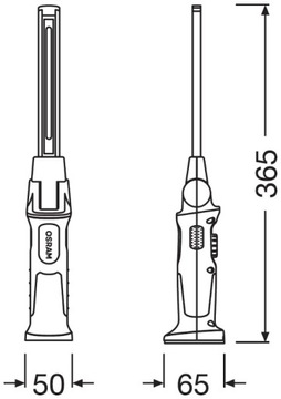 LEDIL410 OSRAM LEDINSPECT SLIM ЛАМПА ДЛЯ МАСТЕРСКИХ