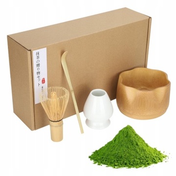 Zestaw podstawowy do herbaty Matcha Bambusowa
