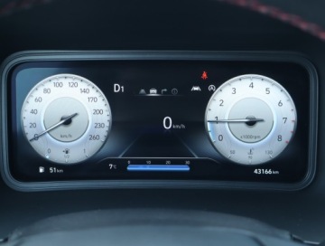 Hyundai Kona I Crossover Facelifting 1.6 T-GDI 198KM 2021 Hyundai Kona 1.6 T-GDI, Salon Polska, Serwis ASO, zdjęcie 10