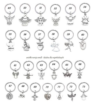 Благодарность гостям брелок АНГЕЛ №50 ПРИЧАСТИЕ СУВЕНИРЫ ПОДАРОК