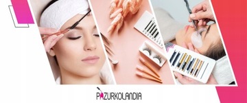 50 x Szczoteczka do rzęs i brwi spiralka klasyczna