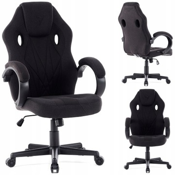 Fotel Gamingowy Biurowy Materiałowy Sense7