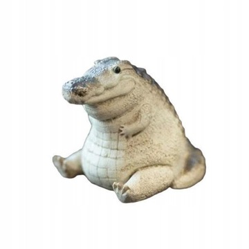 2xMiniaturowa figurka krokodyla Tea Pet Rzeźba