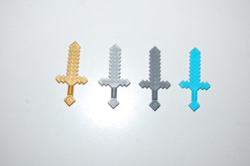 НАБОР МЕЧОВ LEGO Minecraft ОРУЖИЕ НОВОЕ (2g)