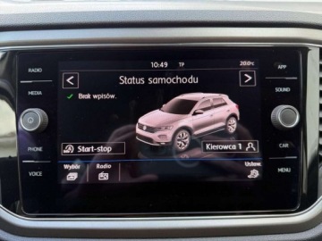 Volkswagen T-Roc I SUV 1.5 TSI ACT 150KM 2020 Volkswagen T-Roc 1.5 TSI 150KM MANUAL Kamera cofania Martwe Pole Grzana, zdjęcie 26