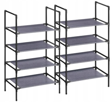 SZAFKA NA BUTY 4 POZIOMY 45 x 28 x 80 ZESTAW