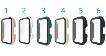 Чехол со стеклом 2в1 Полная защита для Huawei Band 8 | ЦВЕТА