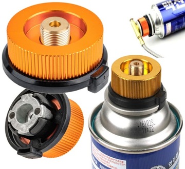 ADAPTER KARTUSZA GAZOWEGO GWINT ZŁĄCZE GAZU 7/16