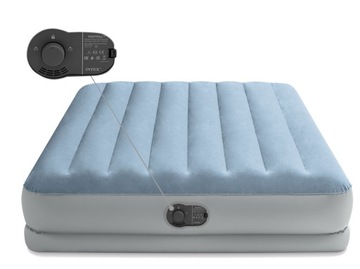 ДВОЙНОЙ НАДУВНОЙ МАТРАС 203x152см INTEX PUMP