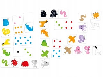 CZECZU DOMINO COLORS игра для детей +2