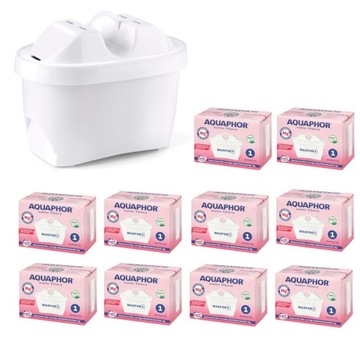 10 x Filtr do wody dzbankowy AQUAPHOR MAXFOR Mg 2+